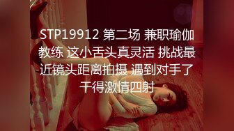 STP19912 第二场 兼职瑜伽教练 这小舌头真灵活 挑战最近镜头距离拍摄 遇到对手了干得激情四射