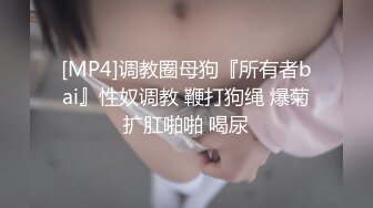 [MP4]调教圈母狗『所有者bai』性奴调教 鞭打狗绳 爆菊扩肛啪啪 喝尿