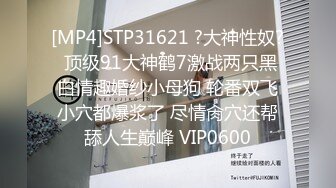 [MP4]STP31621 ?大神性奴? 顶级91大神鹤7激战两只黑白情趣婚纱小母狗 轮番双飞小穴都爆浆了 尽情肏穴还帮舔人生巅峰 VIP0600