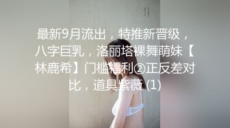 最新9月流出，特推新晋级，八字巨乳，洛丽塔裸舞萌妹【林鹿希】门槛福利②正反差对比，道具紫薇 (1)