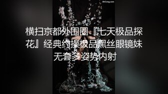 横扫京都外围圈『七天极品探花』经典约操极品黑丝眼镜妹 无套多姿势内射