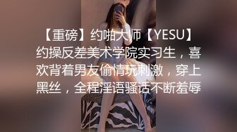 【重磅】约啪大师【YESU】约操反差美术学院实习生，喜欢背着男友偷情玩刺激，穿上黑丝，全程淫语骚话不断羞辱