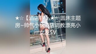 ★☆【酒店TP】★☆ 圆床主题房~帅气小伙酒店调教漂亮小女友5V