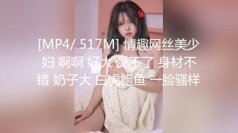 [MP4/ 517M] 情趣网丝美少妇 啊啊 好大 受不了 身材不错 奶子大 白虎鲍鱼 一脸骚样