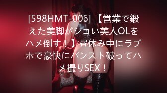 [598HMT-006] 【営業で鍛えた美脚がシコい美人OLをハメ倒す！】昼休み中にラブホで豪快にパンスト破ってハメ撮りSEX！