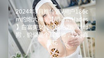 2024年3月推特蓝V用户186cm约炮大神，【黑帝斯Hades】白富美女神统统沦为淫贱母狗，貌似是个高富帅，玩得真是花