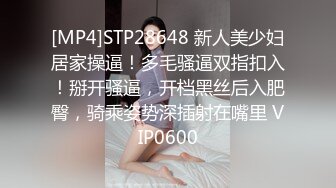 [MP4]STP28648 新人美少妇居家操逼！多毛骚逼双指扣入！掰开骚逼，开档黑丝后入肥臀，骑乘姿势深插射在嘴里 VIP0600